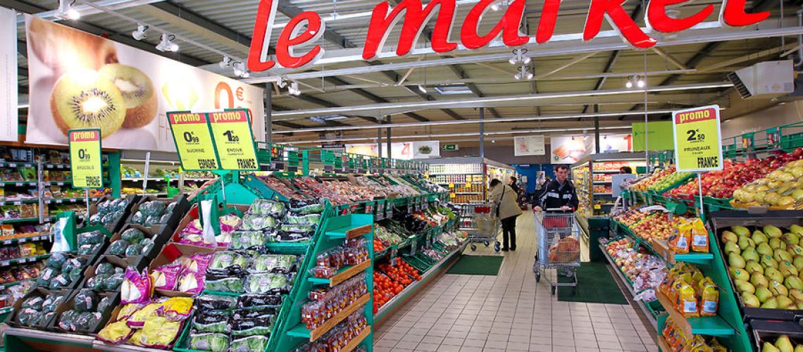 french supermarket